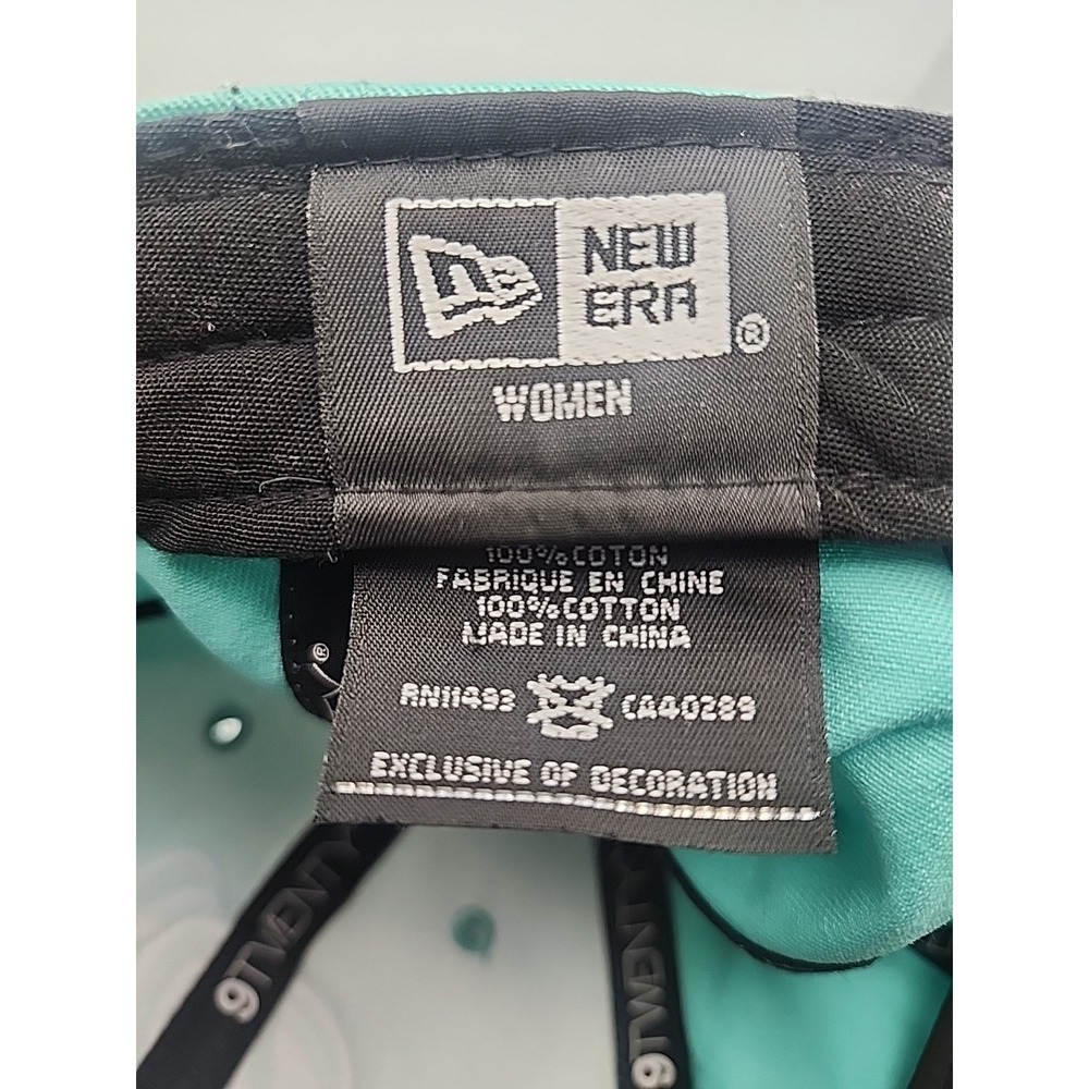 Women's Washington Nationals New Era Turquoise Tint Core Classic 9TWENTY... - Picture 5 of 6